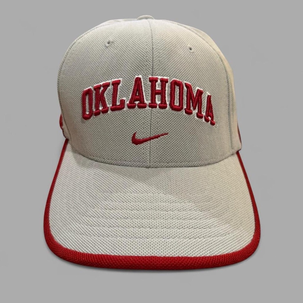 Nike Oklahoma Sooners Crimson Gray Cap